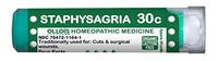 Ollois Organic Lactose-Free Homeopathic Medicines, Staphysagria 30C Pellets, 80 CT for Cuts & Surgical Wounds