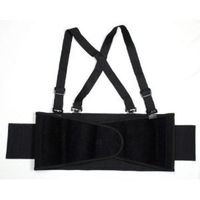 Jobri - A02211 - Action Belt Lower Back Lumbar Support Belt with Suspenders - Black - Small