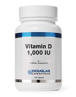 Douglas Laboratories - Vitamin D (1,000 I.U.) - Vitamin D3 Health Supplement - 100 Tablets