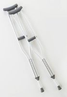 Cardinal Health CA901AD Axillary Crutch, Adult, Height 62-70 in, Adjustable