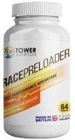 Sodium (Tribasic) Phosphate Supplement by Tower Nutrition | Race PreLoader 64 Capsules | Race Day Boost for Increased Endurance Performance | Vegan
