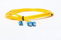 LC/LC SingleMode 15M Fiber Optic Patch Cable. LC/LC Duplex 9/125 Single Mode 15M(49.21ft) Fiber Patch Cable,Single Mode Fiber Cables LC to LC, 3MM Yellow PVC.