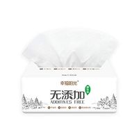 Xia&Han Womens Tops Household Paper Towel Napkin Toilet Paper 3 Sheets Pulp 100% Unscented (130 Cut 131mm 200mm) (12) White