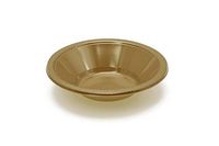 Exquisite 12 oz Gold Plastic Bowls II 50 Count Bulk Pack Disposable Party Bowls II Premium Quality Plastic Soup Bowls for Parties