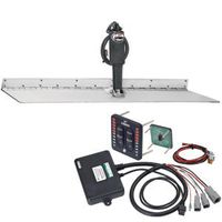 Lenco 12" x 24" Super Strong Trim Tab Kit w/LED Indicator Switch Kit 12V