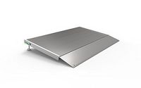 EZ-ACCESS TRANSITIONS Aluminum Threshold Ramp with Adjustable Height up to 4-3/8", 24" L x 36" W
