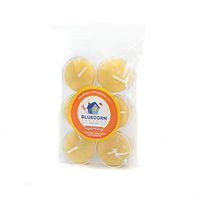 Bluecorn Beeswax Aromatherapy Tea Lights (6-Pack) (Uplifting)