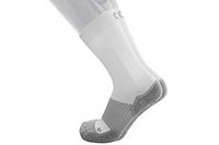 OS1st WP4 Wellness Performance Socks ideal for diabetics, sensitive feet and circulation support (XLarge, White Crew)