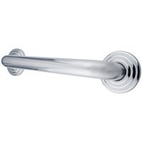 Kingston Brass DR314121 Designer Trimscape Restoration Decor 12-Inch Grab Bar with 1.25-Inch Outer Diameter, Polished Chrome