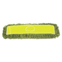 Boardwalk Echo Dustmop, Synthetic/Cotton, 36" X 5", Green, 12/Carton