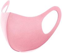 YTGOOD Masks Men Women Washable Breathable Mask Reusable Windproof Dustproof Slim Face Sponge Mask Pink