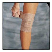 Mueller Soft Support Wrap, Latex Free, Hypoallergenic, adheres to itself - 3" x 5 Yards, Beige, Each