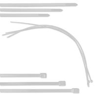 Neiko 7-Inch Cable Ties - Pack of 1000, Made in USA