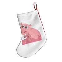 Hippopotamus Special Xmas Socks Hanging Decoration Candy Bag Party Holiday Christmas Santa Claus Home Decor Gift