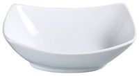 Yanco ML-609 Rectangular Bowl, 32 oz Capacity,  9" Length x 7" Width, Porcelain, Super White, Pack of 12