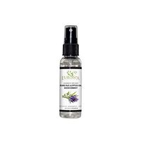 EuroSpa Aromatics Pure Eucalyptus Oil ShowerMist and Steam Room Spray, All-Natural Premium Aromatherapy Essential Oils - Lavender Infused, 2oz