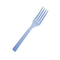 Northwest Medium-Weight Hard Plastic Plastic Forks (Light Blue, 150 Count)