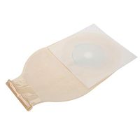 Zyyini Ostomy Bag, 10pcs/Pack Self-Sealing Hydrocolloid One-Piece System Colostomy Pouch for Patients with Ostomy Problems