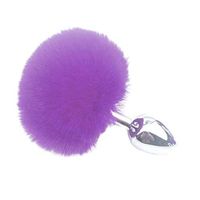 WENWING Mini Metal Rabbit Tail Romance Amal Plug Shower Enema Pocket Massager Six Toys Trainer Men Women