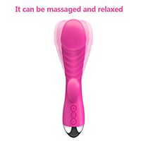 Soft Personal Massager Powerful Rechargeable Waterproof Wireless 10 Modes Cordless Pleasure Dual Motor Quiet for Sports Recovery Relieve Stress