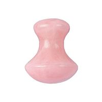 Natural Rose Quartz Gua Sha Scraping Massage Tool Mushroom Shaped GuaSha Board for SPA Relaxing