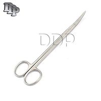 DDP KELLY SCISSOR, CURVED, SHARP/SHARP, 16CM/6.25"