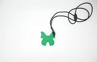 Bestie Toys Butterfly Sensory Chew Necklace-(1 Pack)- Chewelry for Boys & Girls with Autism SPD ADHD Chewing Biting Teething Stimming Needs-Oral Motor Aid- Made in The U.S.A