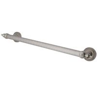 Kingston Brass DR710188 Designer Trimscape Templeton  Grab Bar 18-Inch with TL TIP, Satin Nickel