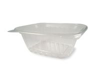 World Centric's 100% Biodegradable, 100% Compostable 12 oz Corn PLA Rectangle Deli Containers and Lids (Package of 100)
