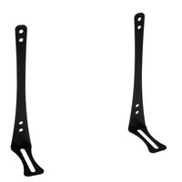 Bits Power Cooled PC Fitting Personal Computer Water Reservoir Sled Tube Compression Rotary Screw Adapter Extender Expansion Parts (BP-140RADH-BK)