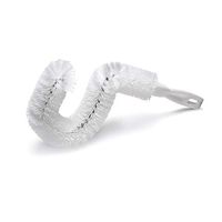 FryOilSaver, B38C, Coffee Pot Cleaning Brush, Coffee Maker Cleaning Tool, Curved Scrubbing Brush and Stain Remover for Coffee Decanters