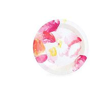 Paper Eskimo DPFE3406 Dessert Plate (12 Pack), Floral