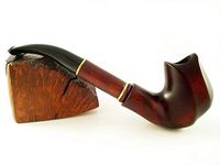 Tobacco Pipe Salvador Dali Smoking Pipe Carved Pear Root - The Best Price Offer (2)