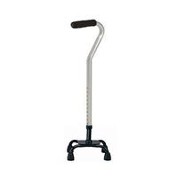 DuraCare Premium Adjustable Small Base Quad Walking Cane Aid Supporting Walking Stick