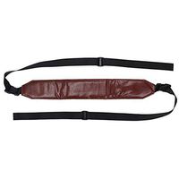Ibnotuiy Patient Bed Care Fence Restraint Band Leather Single Bed Guardrail Control Limb Restraint Belt for Bed or Wheelchair Use (Red Brown)