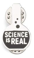 Dissent Pins Science is Real 1 1/8" Wide Hard Enamel Pin