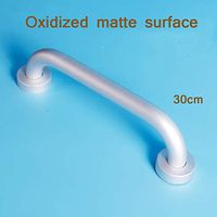 SUN RDPP Grab Bar Aluminum Alloy Bathtub Arm Safe-Grip Bar Shower Handle,Anti-Slip Grip Prevention for Elderly,Handicapped, Disabled,Bathroom,30cm