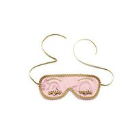Gift Boxed Audrey Hepburn Breakfast at Tiffany's Sleep Mask Silk (Dusty Rose)