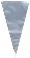 Clear Cellophane Cone Shaped Treat & Favor Bags - 100 Bags,12 inches