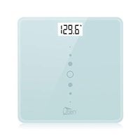 Uten Digital Body Scale, Bathroom Weight with Step-On Technology, Backlight Display, Round Corner Design and 8MM Glass, 440lb/200kg Capacity