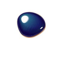 WF Hot Water Bag - Makeup Mirror Hand Warmer Creative USB Charging Treasure Mini Water-Free Explosion-Proof (Color : Blue)