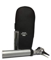 ZetaLife Fiber Optic Otoscope Kit - Bright LED Light, Disposable Specula Set with Adapter