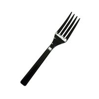 Northwest Medium-Weight Hard Plastic Plastic Forks (Black, 200 Count)
