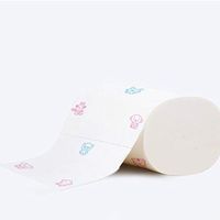 wuyule 10pcs Toilet Paper Bulk Rolls Bath Tissue Bathroom White Soft 5 Ply