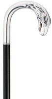 Men Eagle Head Cane Black Maple Shaft, Alpacca Handle  -Affordable Gift! Item #DHAR-9011500