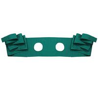 Exttlliy Cotton Material Leg Constraint Band Knee Leg and Foot Binding Band Control Limb Holders Restraint for Bed Green