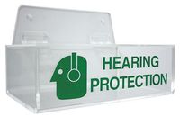 Ear Plug Dispenser, Clr Acrylic