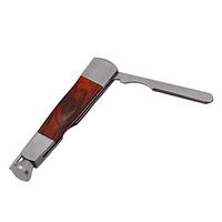 oldeagle Tobacco Pipes Cleaning Tool, 3 in 1 Red Wood Stainless Steel Pipe Cleaning Reamers Tamper Tool