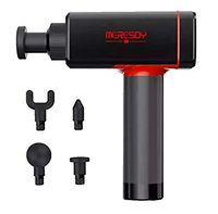 Meresoy Massage Gun Quiet Technology-Professional Deep Tissue Massager for Muscle Tension Relief. Excellent Percussion Massager with Therapeutic Vibration. A Must Have Hand held Massager for All Ages