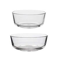 AXZHYX Bowl Bowls, Vegetable Bowls, Household Utensils, Transparent Glass Bowls, Dessert Bowls, Vegetable Salad Bowls, Various Sizes to Choose from Hotel Tableware Home Noodles Boiled Fish Soup Bowl